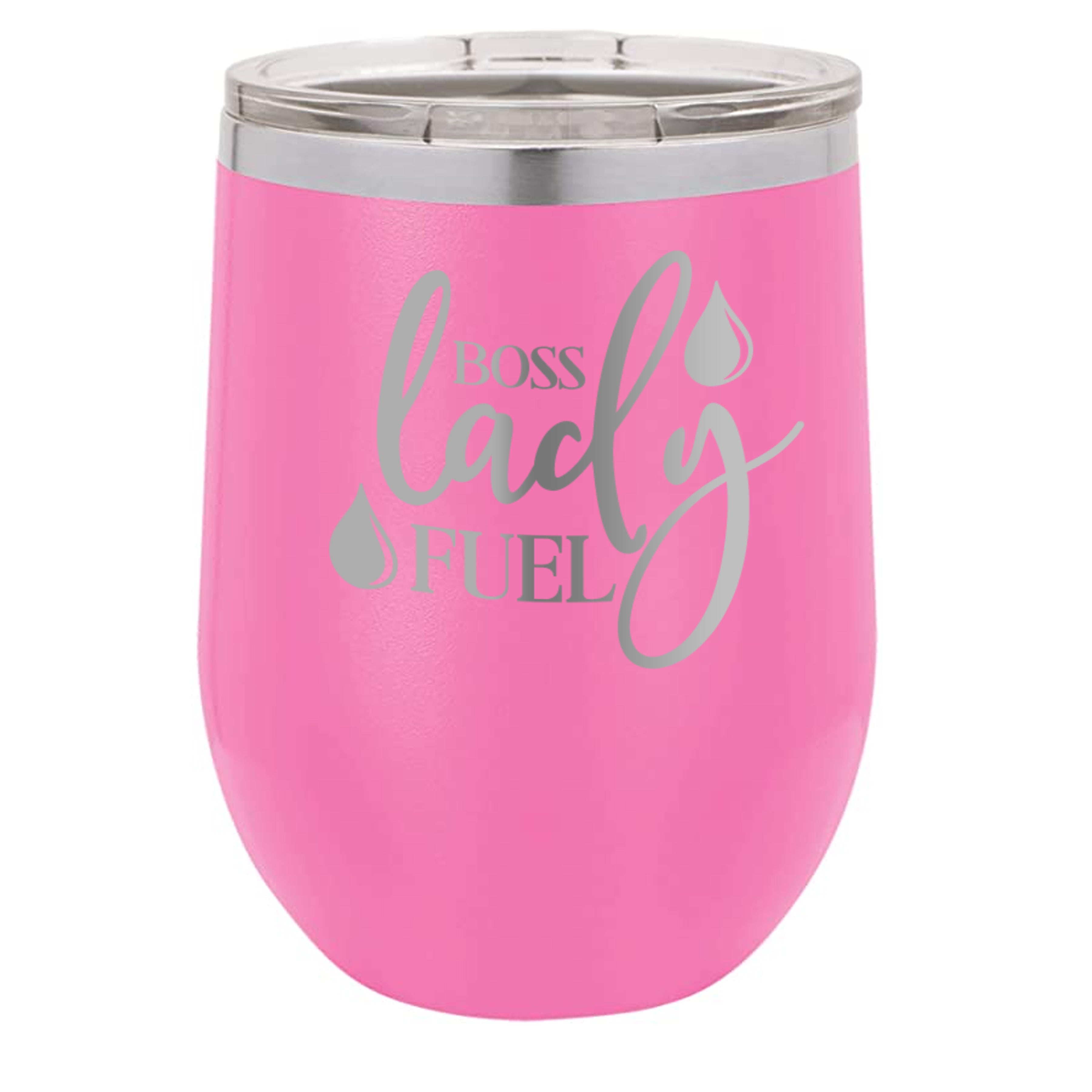 Act Like A Lady, Think Like A Boss, Pink Sublimation Tumbler, 30oz